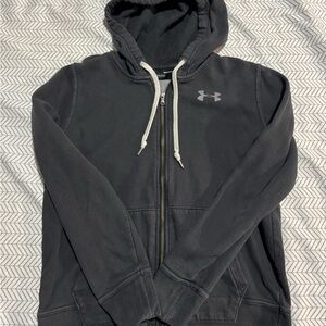 Under Armour Charcoal Full-Zip Hoodie